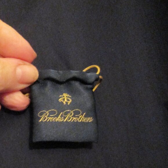 Brooks Brothers Wool Reversible Coat Raincoat Inside Size 44 Excellent Cond - Picture 5 of 9